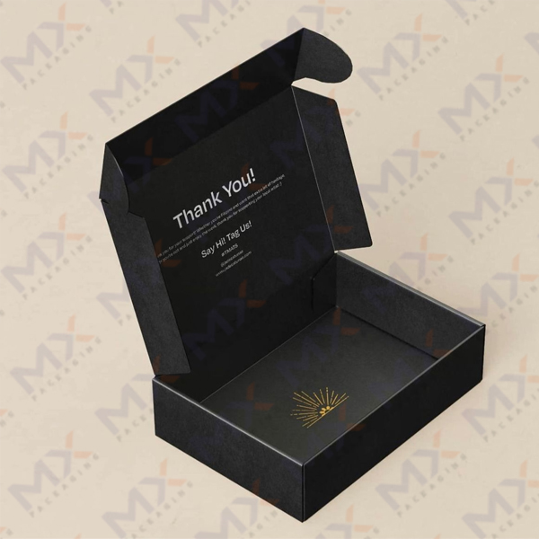 Black Kraft Boxes - view 3